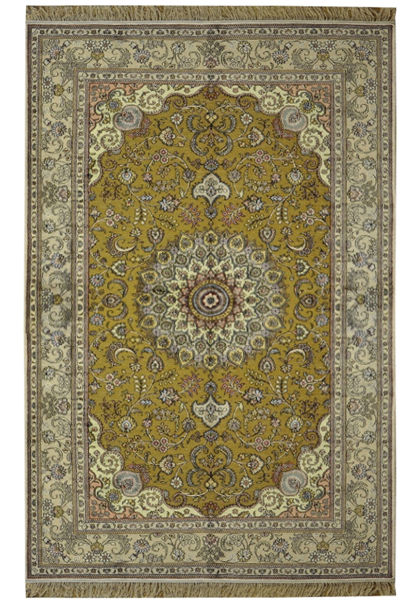 5 x 8 Hand Knotted Wool Persian Traditional Artistic Rug: 5 x 8 Hand Knotted Wool Persian Traditional Artistic Rug Free continental US Shipping This 5 x 8 foot hand-knotted Persian rug is crafted from high-quality wool, showcasing traditional artistic floral