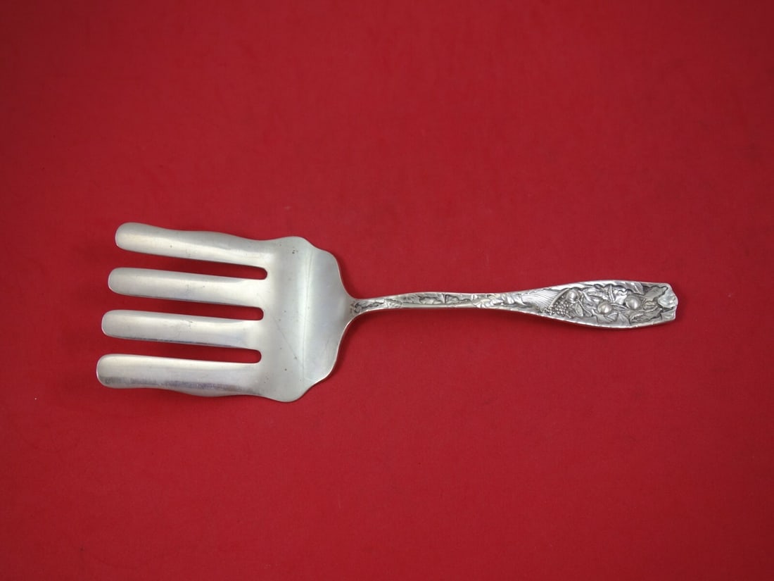 Towle Pomona sterling silver serving asparagus fork 9 in (1 of 2)