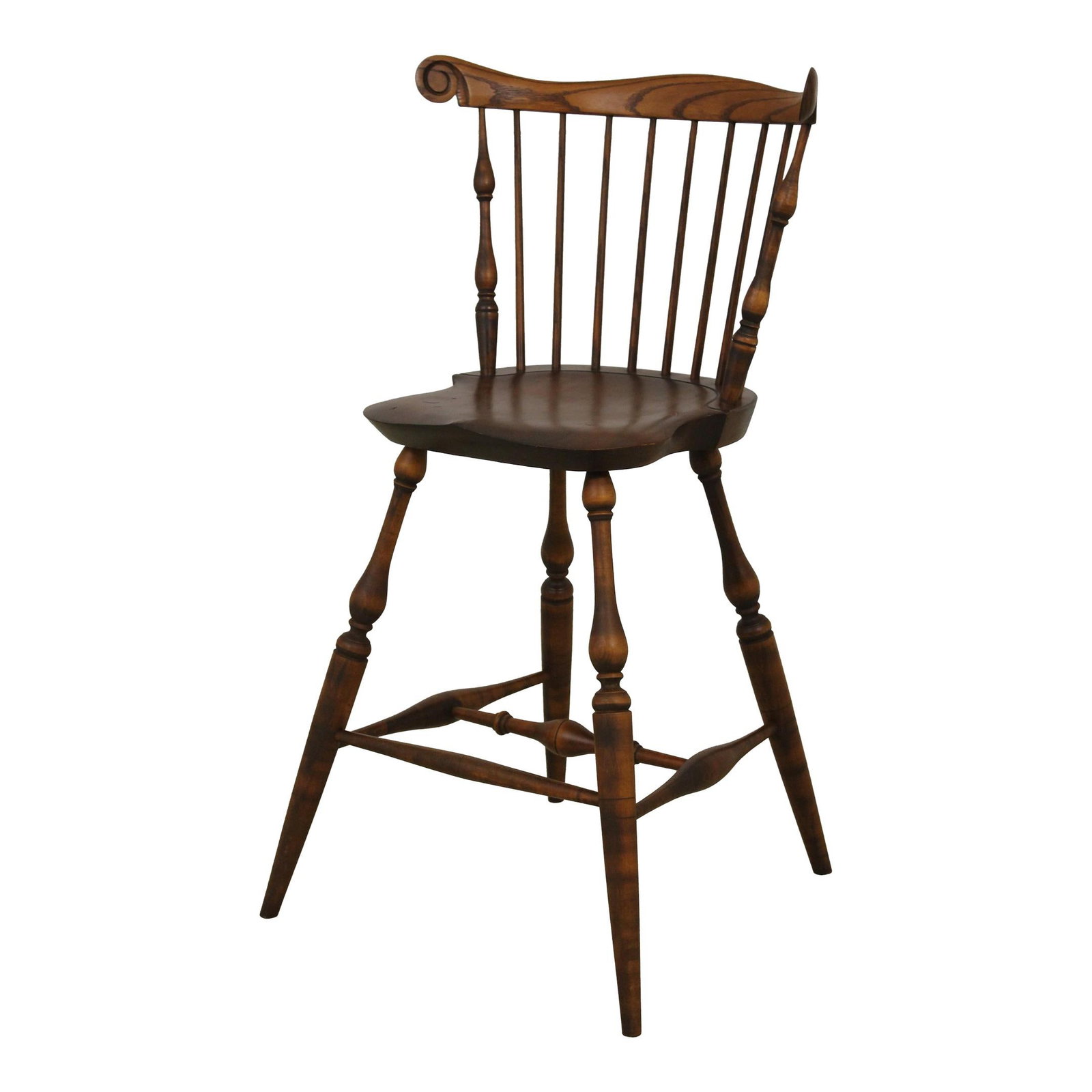 Warren Chair Works Windsor High Seat Chair Oak Pine Maple: Warren Chair Works Windsor High Seat Chair Oak Pine Maple This exquisite Windsor Style High Seat Chair showcases a timeless design, perfect for any traditional or rustic setting. Crafted with care fro