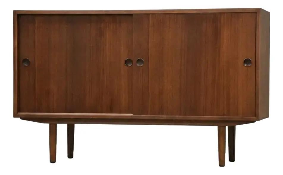 53" Swedish Teak Sideboard Credenza by Borge Mogensen (1 of 9)