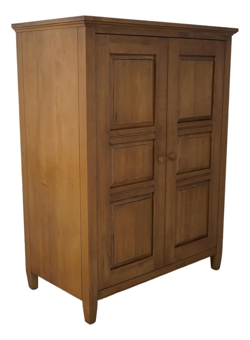 Ethan Allen Country Colors Solid Maple TV Media Cabinet (1 of 10)