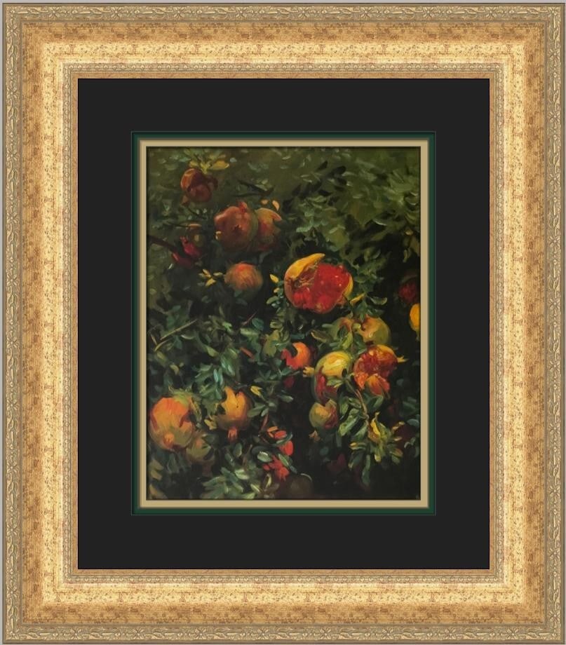 John Singer Sargent Pomegranates Custom Framed Art Print 19 x 17 (1 of 2)