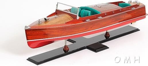 Nautical Chris Craft Wood Model 32 Inch Antique Style (1 of 7)