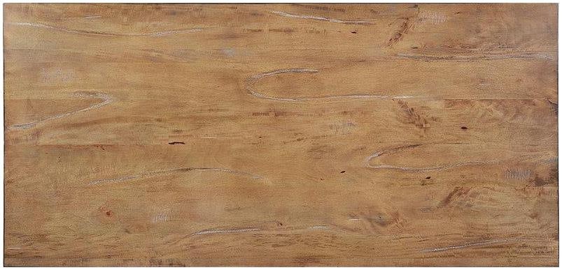 Swedish Gustavian Solid Wood Beachwood Dining Table 84 Inch (1 of 4)