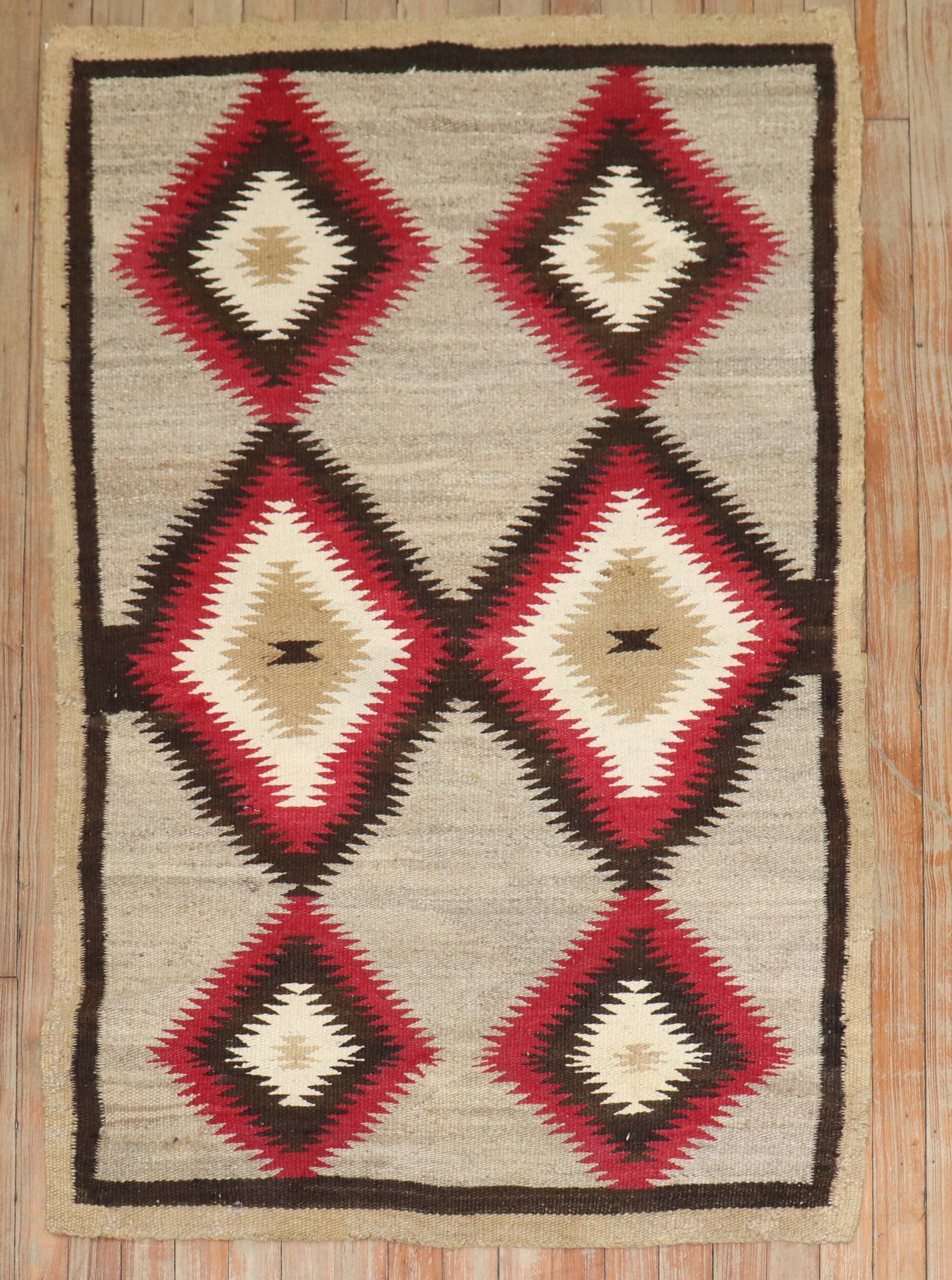 2' 11" x 4' 6" Early 20th Century American Navajo Blanket (1 of 8)