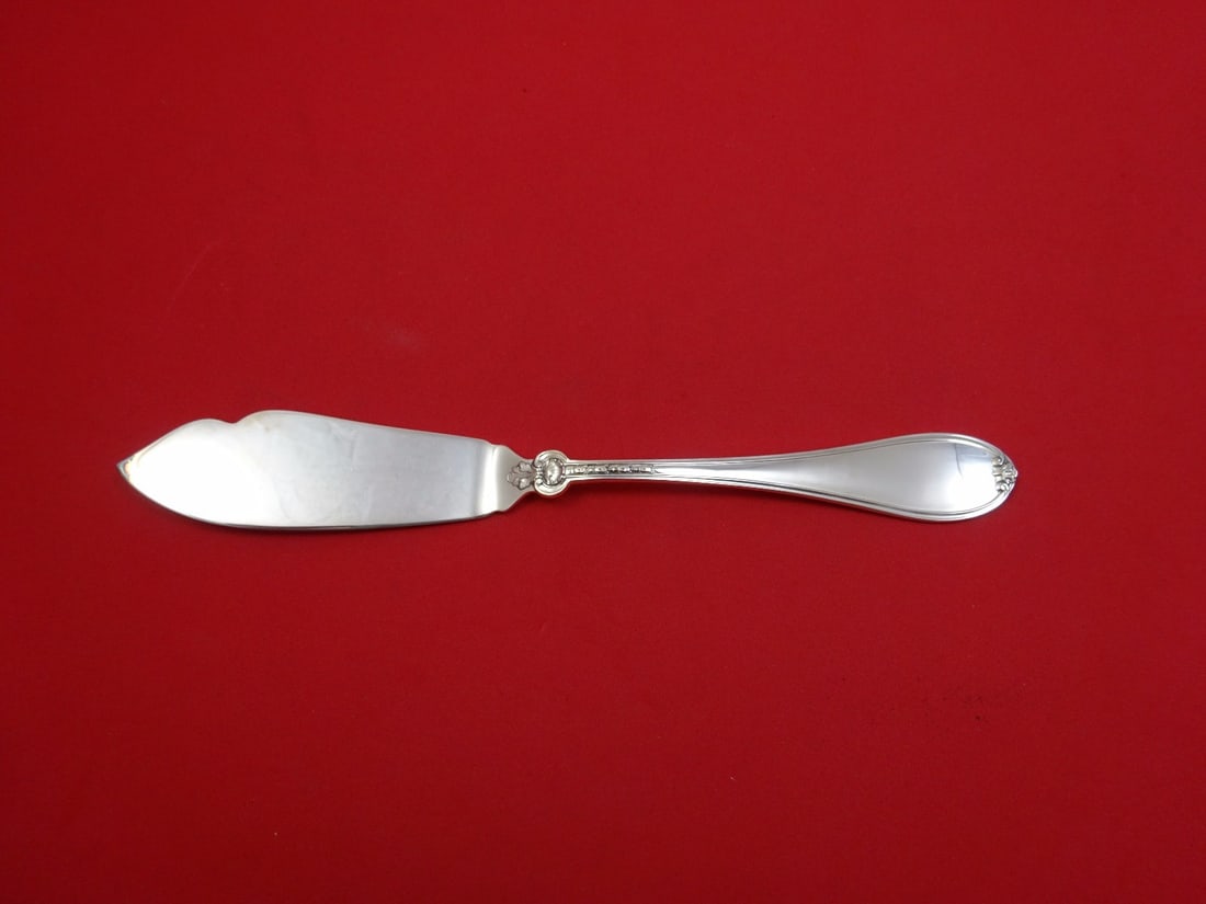Faberge Gatchina Palace Sterling Silver Fish Knife 8 1/4" (1 of 2)