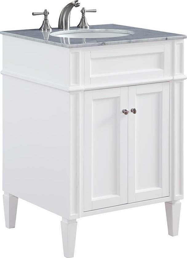 Elegant Lighting Park Ave Contemporary Vanity with Oval Sink: Elegant Lighting Park Ave Contemporary Vanity with Oval Sink Elevate your bathroom's aesthetic with the Park Ave Vanity, a stunning addition that combines contemporary style with functional design. Th