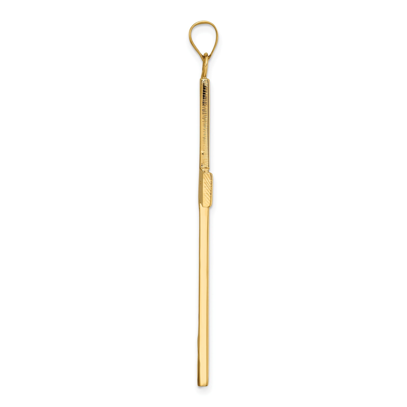 14k Polished and Line Design Solid Cross Pendant: 14k Polished and Line Design Solid Cross Pendant 14k Polished and Line Design Solid Cross Pendant Metal: 14k Yellow Gold Weight: 6.5 grams This item may take 2-5 weeks for shipping. PLEASE NOTE: Frame