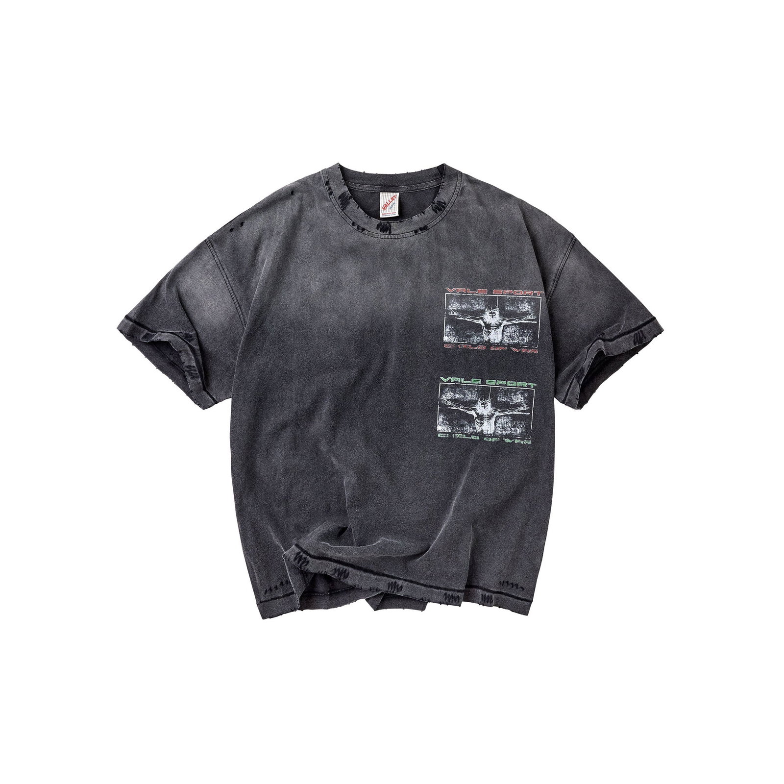 Black Washed Holy Spirit T Shirt Size Large: Black Washed Holy Spirit T Shirt Size Large Washed black T-shirt featuring a Holy Spirit design. Size Large. Specifications Item Type: T-shirt Color: Washed black Design: Holy Spirit Size: Large PLEAS