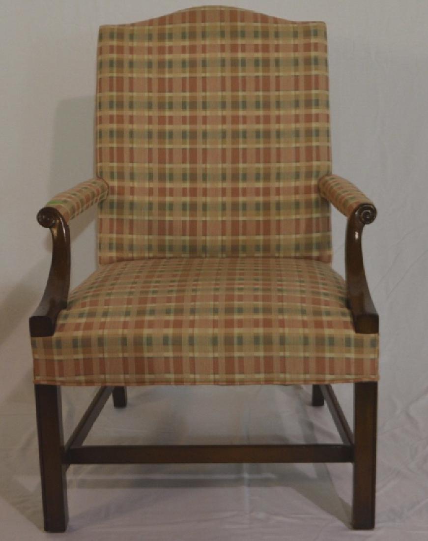 George III Style Library Chair (1 of 4)