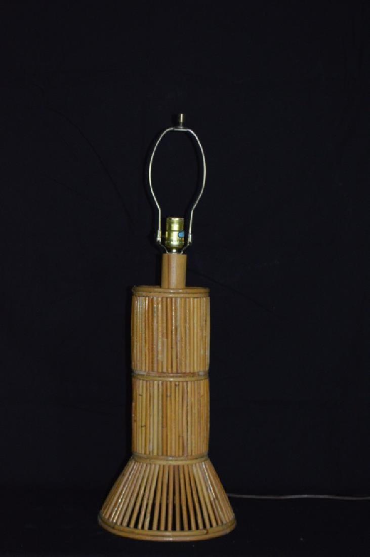 Bamboo Oval Lamp (1 of 2)