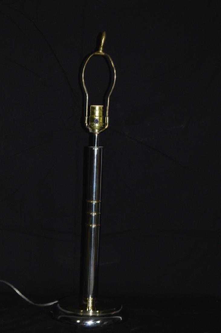 Brass and Stainless Steel Table Lamp (1 of 3)