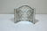 Four Fortuny Gold Delphino Pattern Sconce Shades - 5