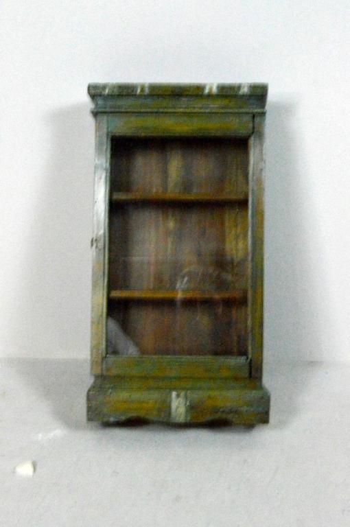 Pine Federal Style Hanging Cabinet (1 of 9)