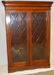 Late Federal Glazed Cherry Bookcase