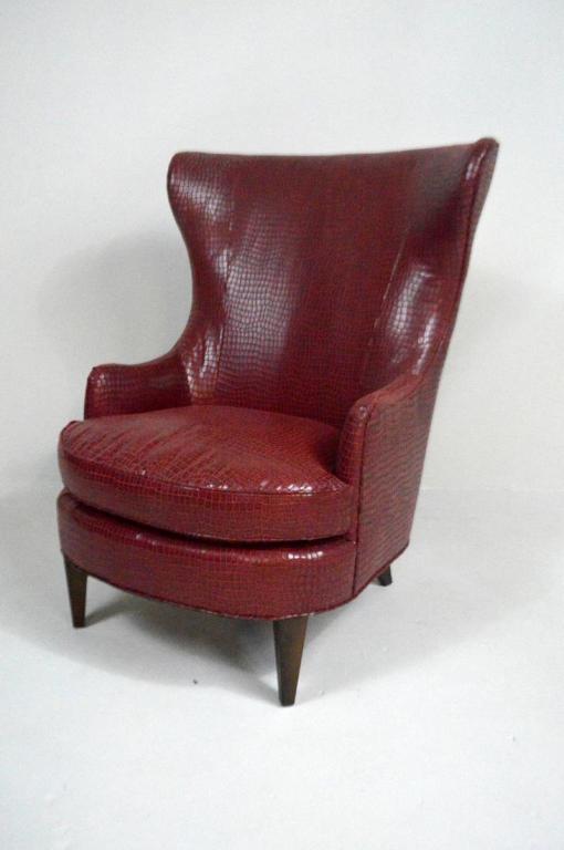 George III Style Wingback Arm Chair by Ambella (1 of 5)