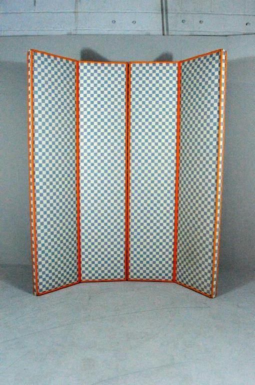 Fabric Four Panel Screen (1 of 4)