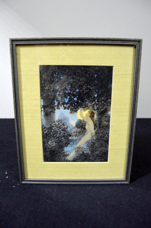 Maxfield Parrish (1870-1966), Old Romance: From Century Magazine, Frame 10.5 x 8.5 in.