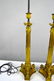 Pair of Brass Pricket Sticks as Lamps - 2