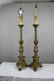 Pair of Gilt Wood Pricket Sticks as Lamps