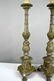 Pair of Gilt Wood Pricket Sticks as Lamps - 2