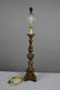 Gilt Composite Pricket Stick as Lamp