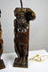 Pair of Wood Figural Lamps - 2