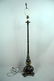 Vintage Torchiere Form Carved Wood Floor Lamp - 2