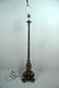 Vintage Torchiere Form Carved Wood Floor Lamp - 3