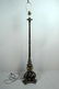 Vintage Torchiere Form Carved Wood Floor Lamp - 4