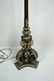 Vintage Torchiere Form Carved Wood Floor Lamp - 5