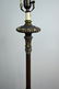 Vintage Torchiere Form Carved Wood Floor Lamp - 6