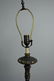 Vintage Torchiere Form Carved Wood Floor Lamp - 7