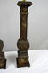 Pair of Metal Columnar Lamps - 3