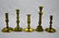 Five Brass Candlesticks - 2