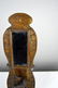 Carved Walnut Hanging Mirror - 2