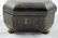 Asian Black Lacquer Papier Mache Sewing Box - 6
