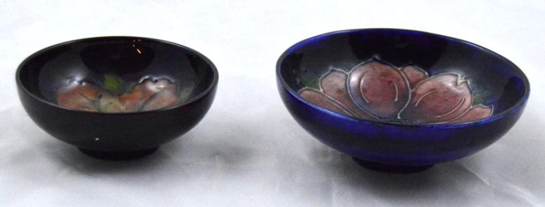 A Pair of Shallow Moorcroft Bowls (1 of 5)