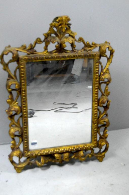 George III Style Gilt Wood Mirror (1 of 4)