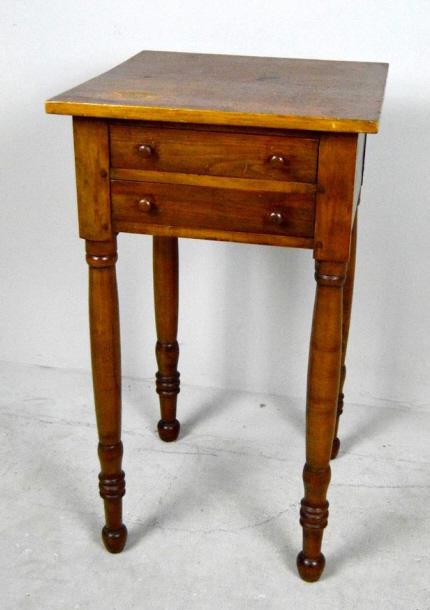 Federal Poplar and Pine Work Table (1 of 8)