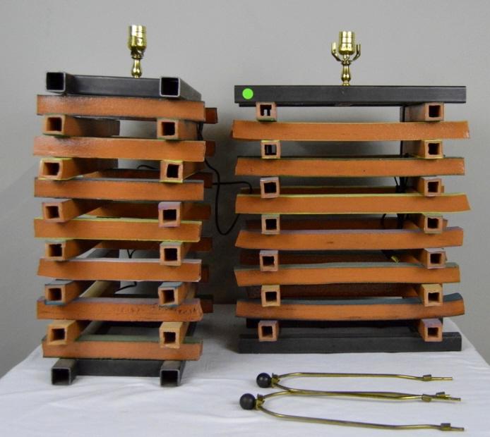 Pair of David Mahoney Lamps (1 of 9)