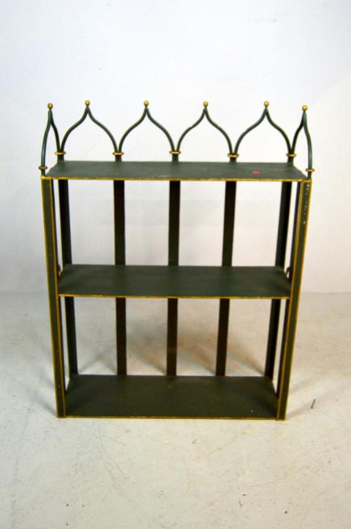 Gothic Style Tole Hanging Bookcase (1 of 4)