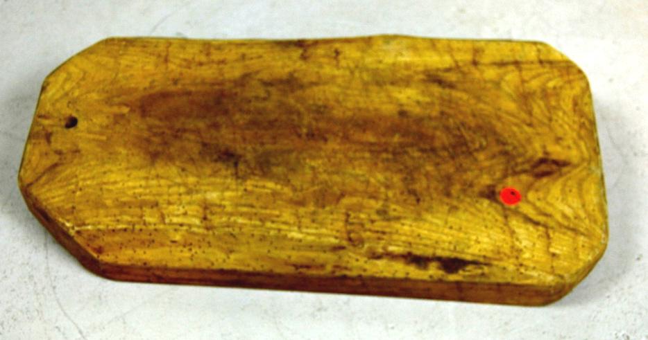 Antique Elm Cutting Board: 3 x 22 x 10.5 in.