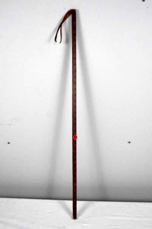 Vintage Yard Stick: "A good YARD 'rule' to follow....buy REX FLINTKOTE" 36 x .5 x .5 in