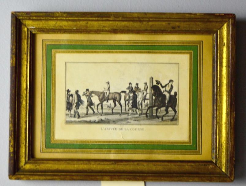 Framed Print "L'Arivee de la Course" (1 of 9)
