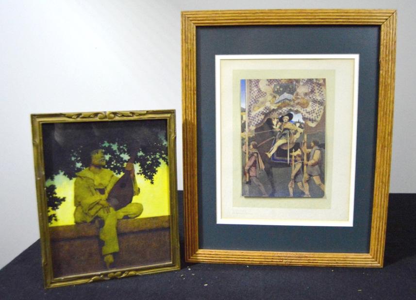Two Maxfield Parrish (1870-1966) Prints (1 of 6)