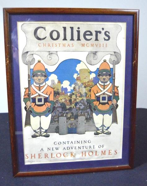 Maxfield Parrish (1870-1966), Christmas 1908: Collier's Magazine Cover, December 12, 1908. Frame: 16.5 x 12.5 in. 14 10.25