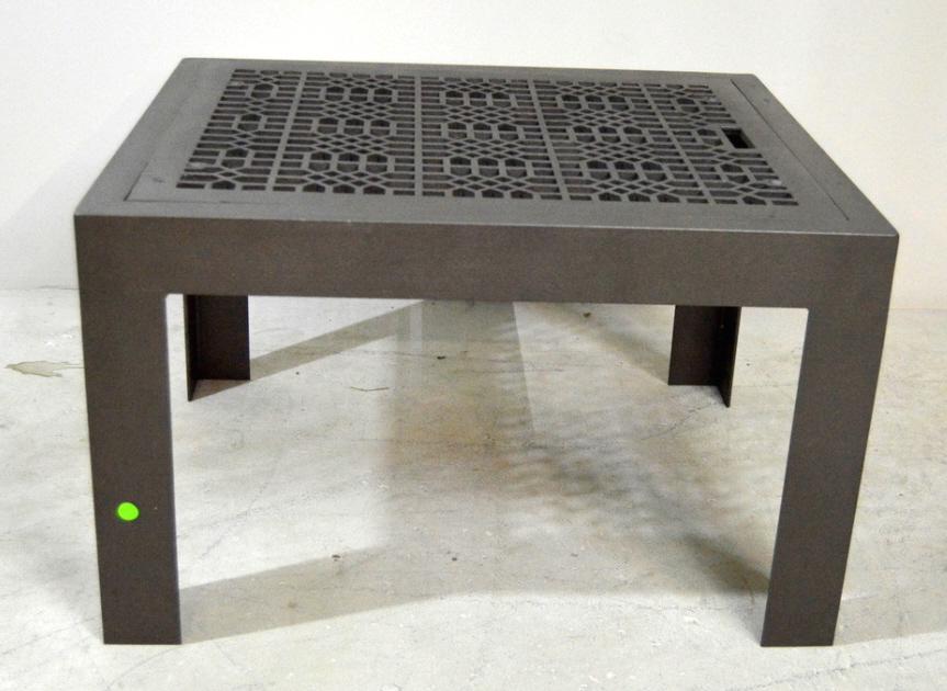 Cast Iron Outdoor Side Table (1 of 4)