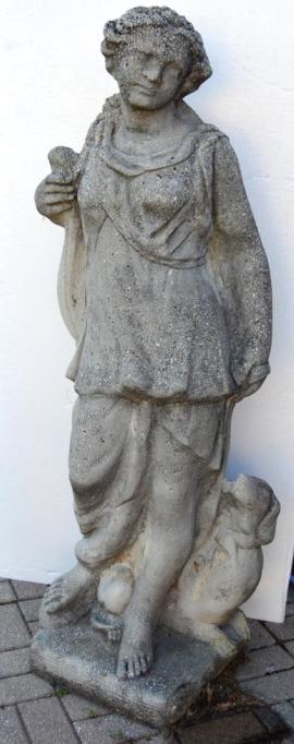 Concrete Diana The Huntress Garden Statue (1 of 9)