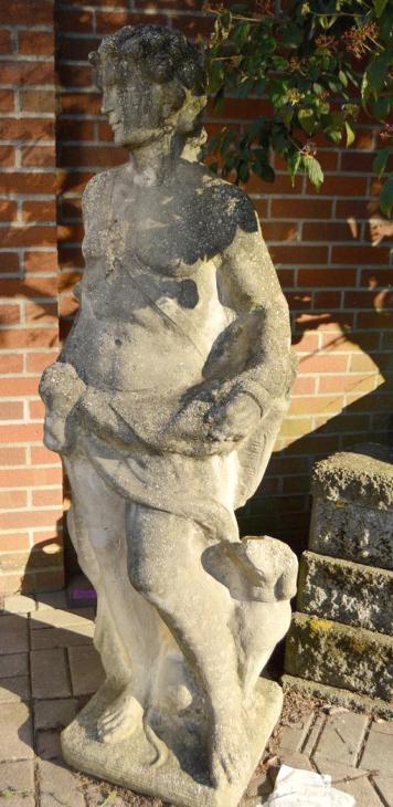 Concrete Apollo of Hunt Garden Statue (1 of 5)